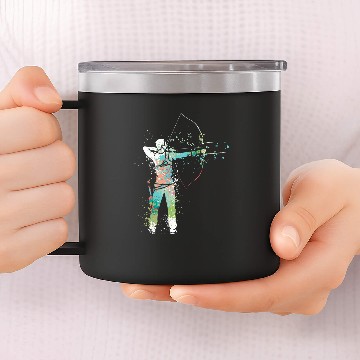 Discover Splash Archery 14oz Stainless Steel Tumblers