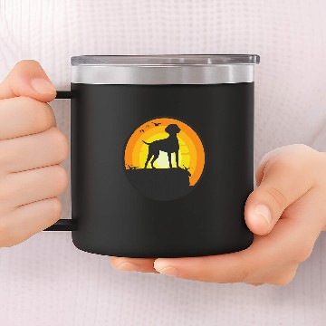 Discover German Shorthaired Pointer GSP Dog Breed 70 Baseball Tees 14oz Stainless Steel Tumblers