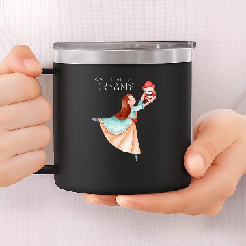 Discover NUTCRACKER CLARA Was It All A Dream Ballet Dancer Graphic 14oz Stainless Steel Tumblers