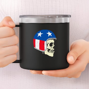 Discover vintages Cafe Racer American Motorcycle Biker 14oz Stainless Steel Tumblers