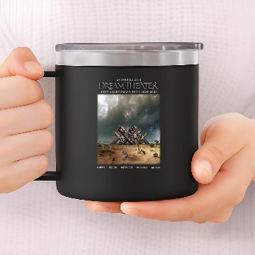 Discover (2 side) Dream   Theater 40TH ANNIVERSARY TOUR 14oz Stainless Steel Tumblers