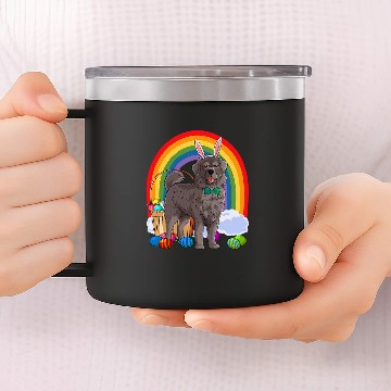 Discover Newfoundland Dog Easter Eggs Bunny Baseball Tees 14oz Stainless Steel Tumblers