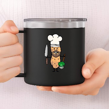 Discover Peanut Restaurant Cook Vegetarian Vegetable Kitchen Vitamins Baseball Tees 14oz Stainless Steel Tumblers
