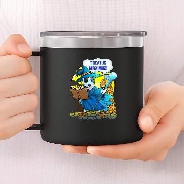 Discover Wizard Dog Blue Heeler Wand Magic Spell Casting Fantasy Mage Baseball Tees 14oz Stainless Steel Tumblers
