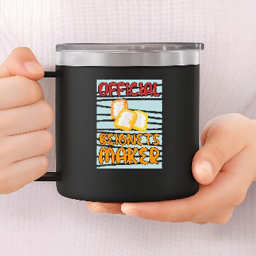 Discover Officially Beignets Maker Cooking Chef 14oz Stainless Steel Tumblers