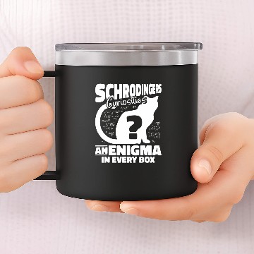 Discover Physicist Scientist Science Quantum Physics 1 14oz Stainless Steel Tumblers
