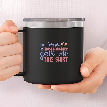 Discover Host Daughter Foreign Exchange Student Study Abroad Host Mom 14oz Stainless Steel Tumblers
