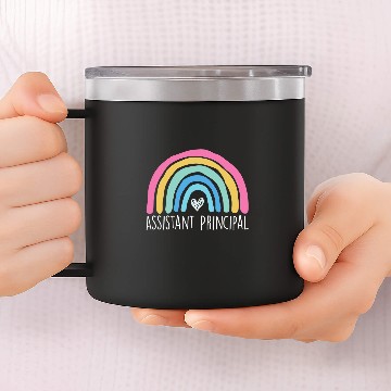 Discover Assistant Principal School Principal Worker Appreciation 2 14oz Stainless Steel Tumblers