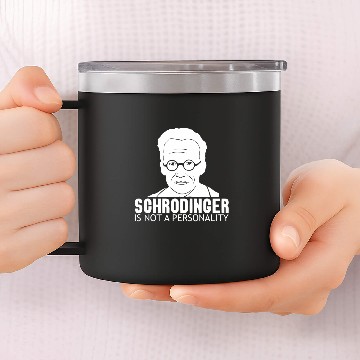 Discover Physicist Science Scientist Quantum Physics 3 Baseball Tees 14oz Stainless Steel Tumblers