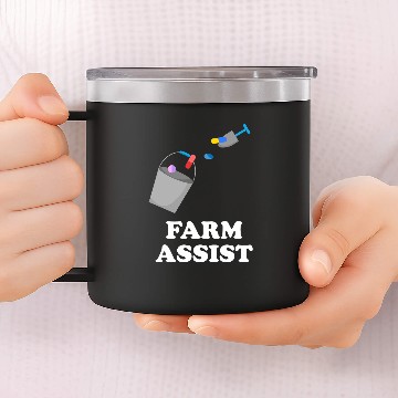 Discover Pharmacist Farm Assist 14oz Stainless Steel Tumblers