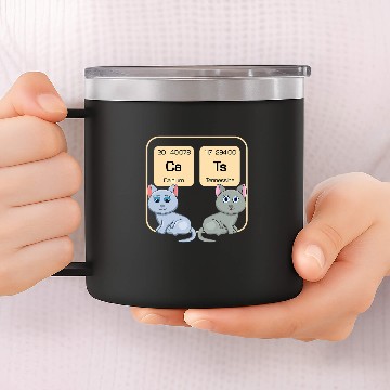 Discover Cat Breeder Science Lover Future Physicist Physics Student 14oz Stainless Steel Tumblers