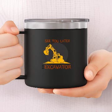 Discover Construction Site Engineer Gift Construction Worker Baseball Tees 14oz Stainless Steel Tumblers