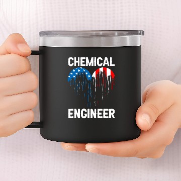Discover chemicals Engineer Engineering 97 Baseball Tees 14oz Stainless Steel Tumblers