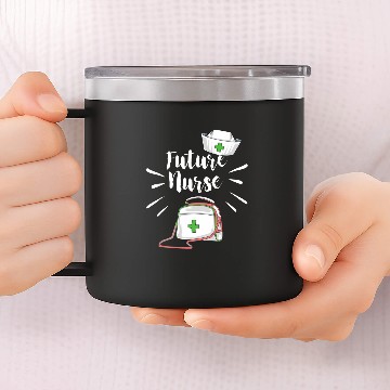 Discover future nurses nursing student nursing school Baseball Tees 14oz Stainless Steel Tumblers
