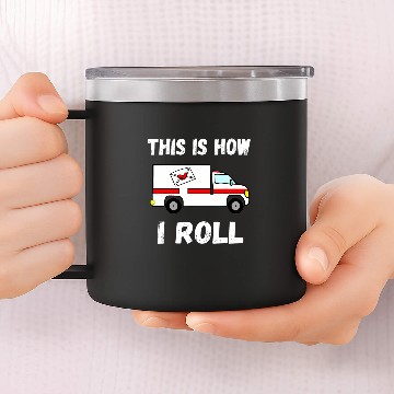 Discover This Is How I Roll Postman Postal Worker Rural Mail Delivery Baseball Tees 14oz Stainless Steel Tumblers