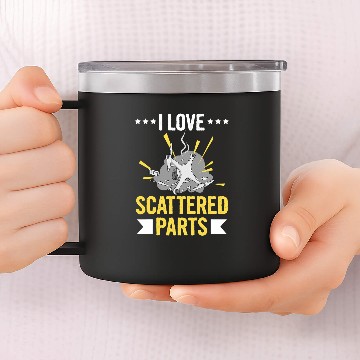 Discover Drone Flying Quote for a Quadrocopter Pilot 14oz Stainless Steel Tumblers