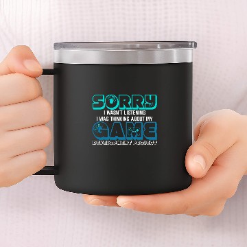 Discover Gaming Coder Debugging Programmer Multiplayer Dev Developer 14oz Stainless Steel Tumblers