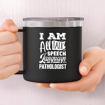 Discover Speech Pathology Speech Pathologist Speech Therapist 3 Baseball Tees 14oz Stainless Steel Tumblers
