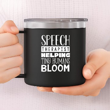 Discover Speech Pathology Speech Pathologist Speech Therapist 1 Zip 14oz Stainless Steel Tumblers