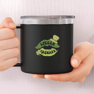 Discover st patricks day speech rapy slp rapist 14oz Stainless Steel Tumblers