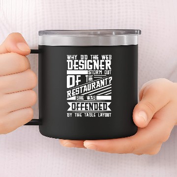 Discover Web Dev Pun Coding Coder Programmer Websites Web Developer Baseball Tees 14oz Stainless Steel Tumblers