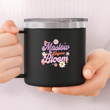Discover Maslow Before Bloom Psychology Basic Human Needs SPED Baseball Tees 14oz Stainless Steel Tumblers