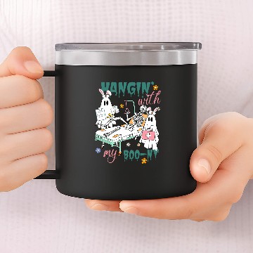 Discover Happy Easter Day Spooky Skeletal Bones Orthopedic nurses Zip 14oz Stainless Steel Tumblers