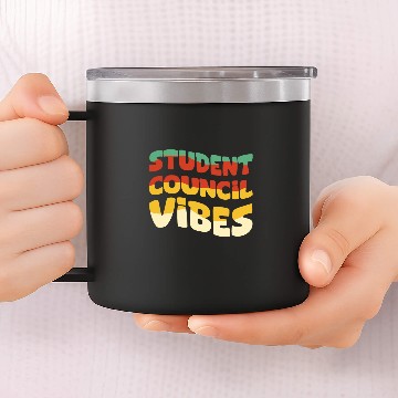 Discover Student Council Vibes 5 14oz Stainless Steel Tumblers