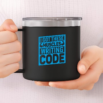 Discover Writing Code Coding IT Computer Science Programmer 1 14oz Stainless Steel Tumblers