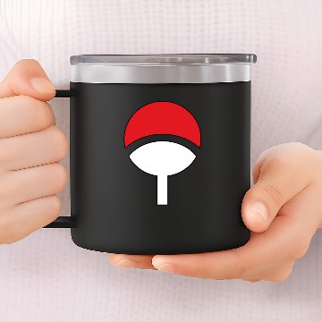 Discover Uchiha Clan Symbol By Elsid37 D4t4t8l 14oz Stainless Steel Tumblers