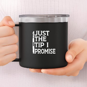 Discover Plastic Surgery Just The Tip I Promise Funny Plastic Surgeon 14oz Stainless Steel Tumblers