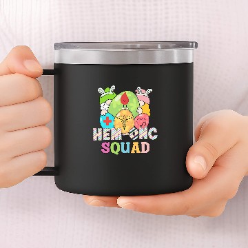 Discover Women Hem Onc nurses Easter Bunny Eggs Gnomes Hemonc nurses Baseball Tees 14oz Stainless Steel Tumblers