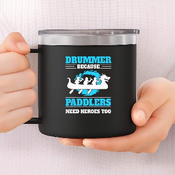 Discover Dragon Boat Racing 2 14oz Stainless Steel Tumblers