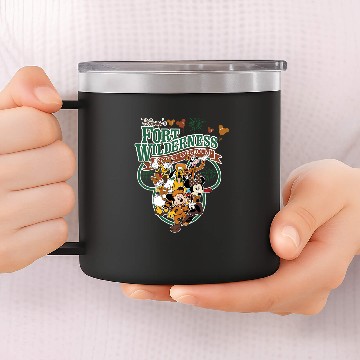 Discover Disney Fort Wilderness Resort 14oz Stainless Steel Tumblers