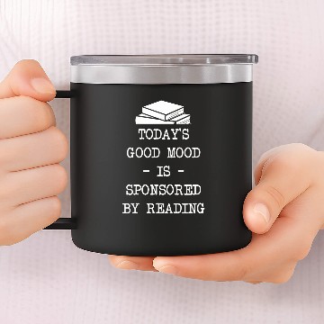 Discover Reading Book Reader Bookworm Books Lover 14oz Stainless Steel Tumblers