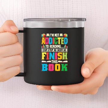 Discover Reading Book Lover Library Bookworm Librarian Reader Books 14oz Stainless Steel Tumblers
