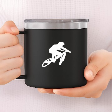 Discover Mountain Bike Bmx Team 14oz Stainless Steel Tumblers
