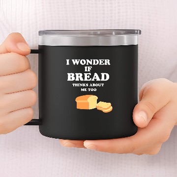 Discover Bread Baking Sourdough Baker Zip 14oz Stainless Steel Tumblers