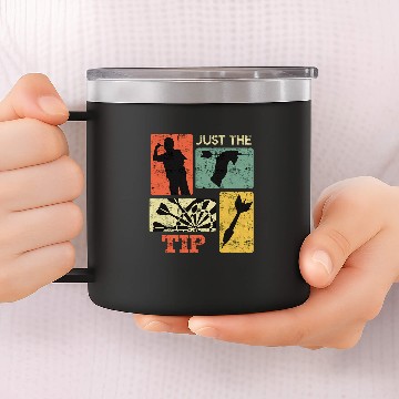 Discover Darts Tip Just the Tip Dart Flights Dart 1 14oz Stainless Steel Tumblers