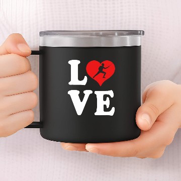 Discover I Love Fencing 4 Baseball Tees 14oz Stainless Steel Tumblers
