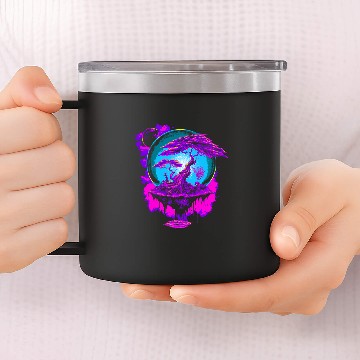 Discover Galactic Bonsai 14oz Stainless Steel Tumblers