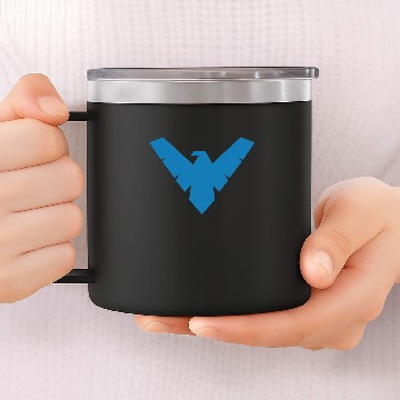 Discover Nightwing Logo Unisex Heavy Blend Hooded 14oz Stainless Steel Tumblers