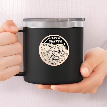 Discover Silver Surfer - rare! - Silver Surfer - 14oz Stainless Steel Tumblers