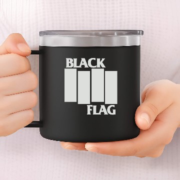 Discover Black Flag 14oz Stainless Steel Tumblers