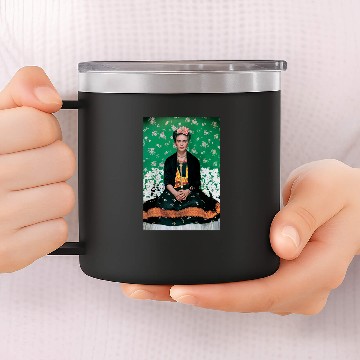 Discover Frida Kahlo Baseball Jerseys 14oz Stainless Steel Tumblers