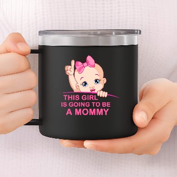 Discover peek a boo maternity 14oz Stainless Steel Tumblers