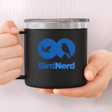 Discover Bird Nerd 14oz Stainless Steel Tumblers