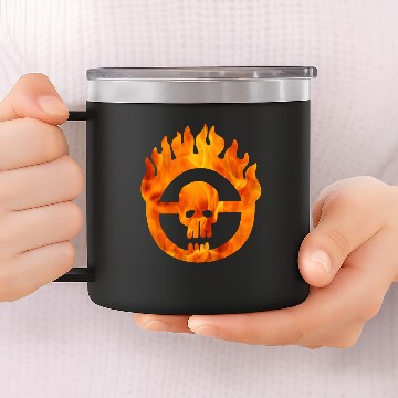 Discover Mad Max - Skull Logo 14oz Stainless Steel Tumblers