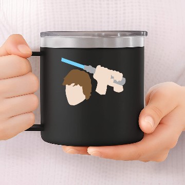 Discover Luke Skywalker Lightsaber 14oz Stainless Steel Tumblers
