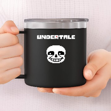 Discover Undertale Sans 14oz Stainless Steel Tumblers